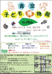青空子ども博物館in円山（2013）
